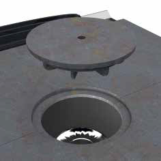Central Ring Shot Plate