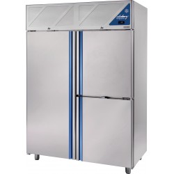 Armoire pâtissière négative -18/-22°C - 1400 L - 600 x 400 - 1 porte pleine + 2 portillons - DAP1412N - Dalmec