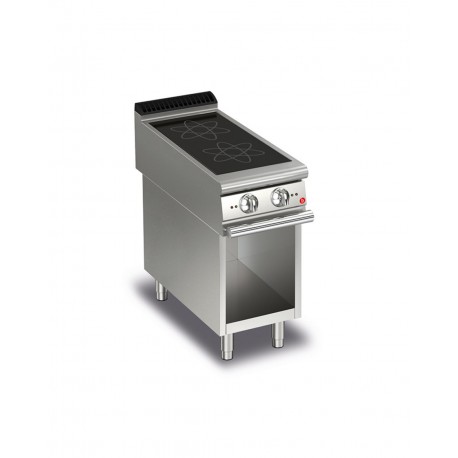 Wok à induction - 1 zone - Largeur 400 mm - Gamme QUEEN 700 - 90QPCVIND401 - Baron