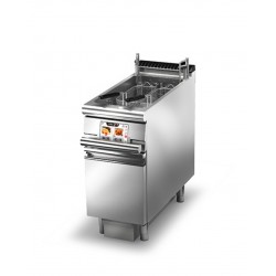 Friteuse électrique monobloc - Levage paniers - 22 L - EVO - Largeur 400 mm - Gamme QUEEN 900 - 90QFREVE422A - Baron