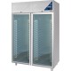 Armoire pâtissière positive -2/+10°C - 1400 L - 600 x 400 - 2 portes vitrées - DAP1400PV-3 - Dalmec