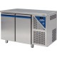 Table réfrigérée positive - Sans groupe - 396 L - 2 portes pleines - Prof. 800 - 600 x 400 - Sans dosseret - TP802SGC-3 - Dalmec