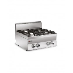 Plaque de cuisson - Top 4 feux vifs gaz - Gamme 650 - 60PCG822 - Baron