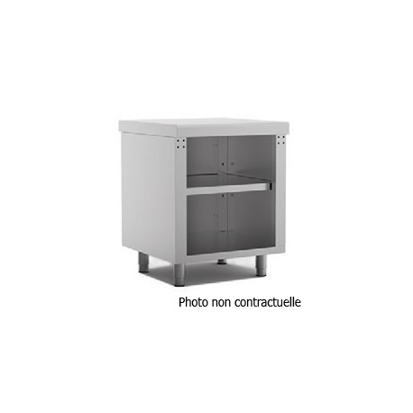 Meuble neutre ouvert laqué - SELF-SERVICE 750 - SENO1125-L - Nosem