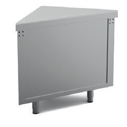 Meuble d'angle extérieur neutre laqué - SELF-SERVICE 750 - SEAE45-S - Nosem