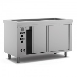 Table bain-marie avec étuve stratifié - SELF-SERVICE 750 - SEBE1125-S - Nosem