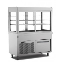 Meuble réfrigéré multi niveaux - Sans décor - SELF-SERVICE 750 - SERVR1450-SD - Nosem