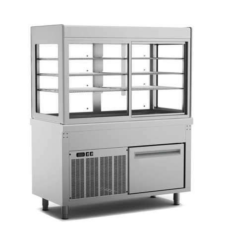 Meuble réfrigéré multi niveaux - Sans décor - SELF-SERVICE 750 - SERVR1450-SD - Nosem