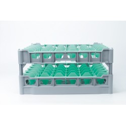 Colged - Casier à verres 500 x 500 mm CLIXRACK 36 cases - Hauteur utile 215 mm - 5021536