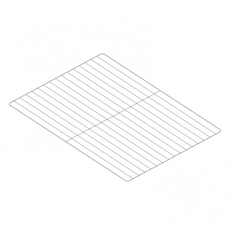 Grille INOX 530 x 650 mm - GRI5365