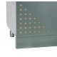 Plinthe INOX pour meubles angles EXT. 90° réduit - SRIAER90