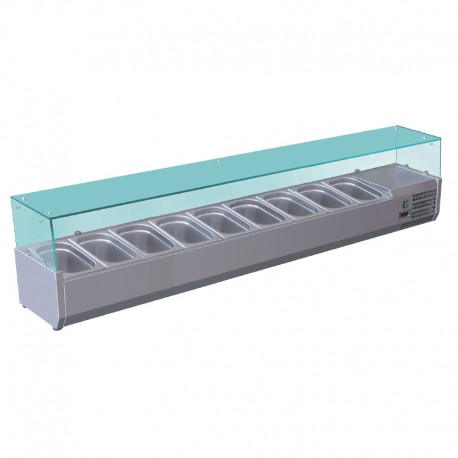 Vitrine réfrigérée pour table à pizza - +2/+8°C - VRX2031 - Nosem