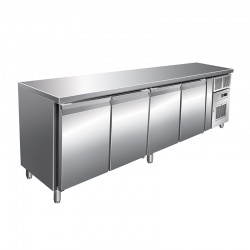 Desserte réfrigérée positive 511 L - 4 portes - Avec groupe logé - Sans dosseret - SN4101TN