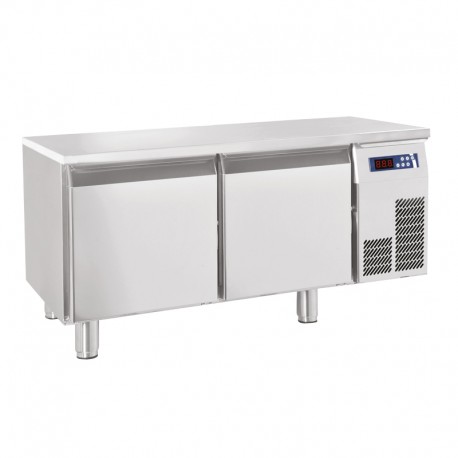 Soubassement réfrigéré positif - 2 portes - 140 L - BR12CP01-2 - Baron