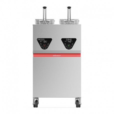Friteuse électrique turbo - 2 x 9 - 10 litres - Gamme CORE SMART - Valentine - CORES2525T