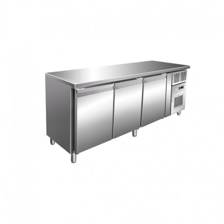 Desserte réfrigérée positive 386 L - 3 portes - Avec groupe logé - Sans dosseret - SN3101TNA