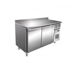 Desserte réfrigérée positive 260 L - 2 portes - Avec groupe logé - Avec dosseret - SN2201TNA