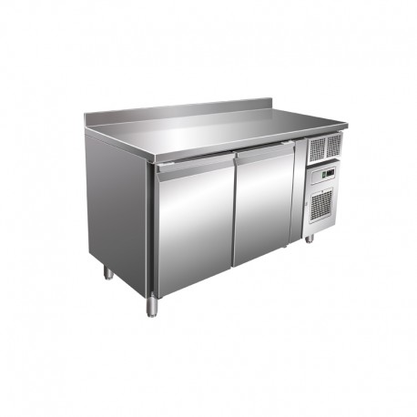 Desserte réfrigérée positive 260 L - 2 portes - Avec groupe logé - Avec dosseret - SN2201TNA