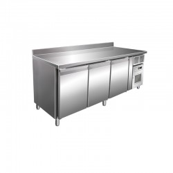 Desserte réfrigérée positive 386 L - 3 portes - Avec groupe logé - Avec dosseret - SN3201TNA