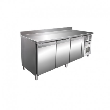 Desserte réfrigérée positive 386 L - 3 portes - Avec groupe logé - Avec dosseret - SN3201TNA