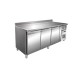 Table réfrigérée positive 464 L - Avec dosseret - 3 portes - Avec groupe logé - GN3201TNA