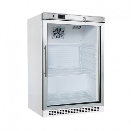 Armoire réfrigérée positive -2°C/+8°C - Laquée blanche - 1 porte vitrée - 130 L - A201TNVA - Nosem