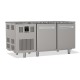 Tables réfrigérées pâtissières positives +2/+8 °C - Dessus granit - Avec groupe logé - Prof. 810 mm - 2 portes - TP2PDG