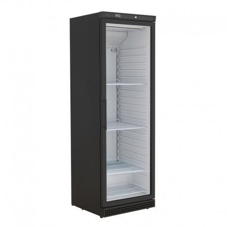 Armoire réfrigérée positive -2°C/+8 °C - Noire - 400 L - 1 porte vitrée - A401TNVB - Nosem