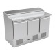 Saladette réfrigérée positive GN 1/1 444 L - Prof. 700 mm - 3 portes - PS301V