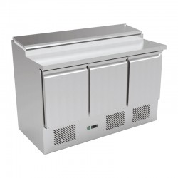 Saladette réfrigérée positive GN 1/1 444 L - Prof. 700 mm - 3 portes - PS301V