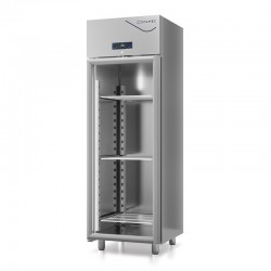 Armoire positive sans groupe 600 L - 1 porte vitrée - DALMEC - DA600PSGV-4