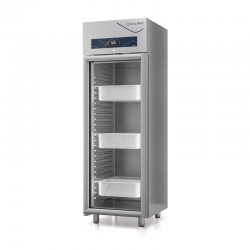 Armoire à poissons GN 2/1 groupe logé - 700 L - 1 porte vitrée - DALMEC - DAPO700PV-4