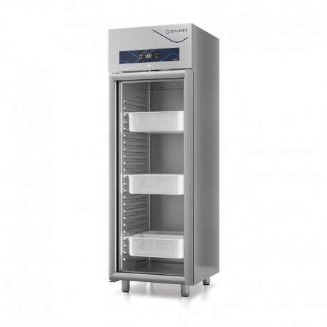 Armoire à poissons GN 2/1 groupe logé - 700 L - 1 porte vitrée - DALMEC - DAPO700PV-4