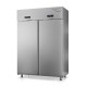 Armoire double température GN 2/1 groupe logé 1400 L - 2 portes pleines - DALMEC - DA1400PP-4