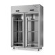 Armoire double température GN 2/1 sans groupe 1400 L - 2 portes vitrées - DALMEC - DA1400PNVSG-4