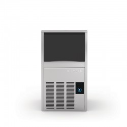 Machine à glaçons pleins à eau avec réserve et pompe de vidange - 28 kg - Système à aspersion - Série C - C28WPV