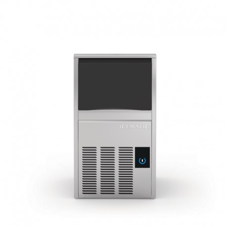 Machine à glaçons pleins à eau avec réserve et pompe de vidange - 28 kg - Système à aspersion - Série C - C28PWPV