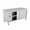 Meuble chaud central - PROF. 700 MM - LONG. 2000 MM - Double face - NOSEM - TCH20DFI