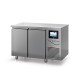Table de fermentation sans dosseret - PROF. 800 - 400 X 600 - 2 Portes pleines - DALMEC - TF702C-4