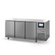 Table de fermentation sans dessus - PROF. 800 - 400 X 600 - 3 Portes pleines - DALMEC - TF703SD-4