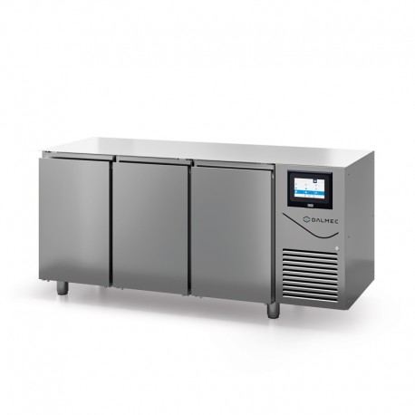 Table de fermentation sans dessus - PROF. 800 - 400 X 600 - 3 Portes pleines - DALMEC - TF703SD-4