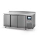 Table de fermentation avec dosseret - PROF. 800 - 400 X 600 - 3 Portes pleines - DALMEC - TF703-4