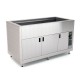 Meuble chaud bain-marie avec étuve - Acier inoxydable - 2 Bacs GN 1/1 - ROCAM - OMNIA2BMSCSST