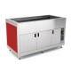 Meuble chaud bain-marie avec étuve - Tôle peinte (poudre époxydique) - 5 Bacs GN 1/1 - ROCAM - OMNIA5BMSCCST