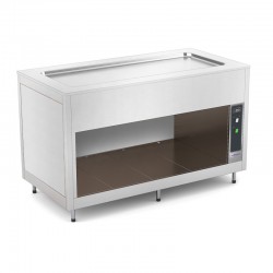 Plateau chauffant en INOX - Acier inoxydable - 2 Bacs GN 1/1 - ROCAM - OMNIA2PCINSST