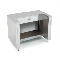 Meuble caisse - Acier inoxydable - ROCAM - OMNIACASHSST