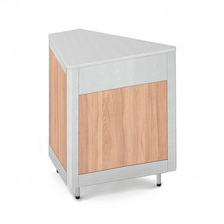 Meuble d'angle 45° - Bois stratifié - ROCAM - OMNIAA45