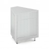 Meuble d'angle 45° - Acier inoxydable - ROCAM - OMNIAA45SST