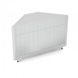Meuble d'angle 90° - Acier inoxydable - ROCAM - OMNIAA90SST