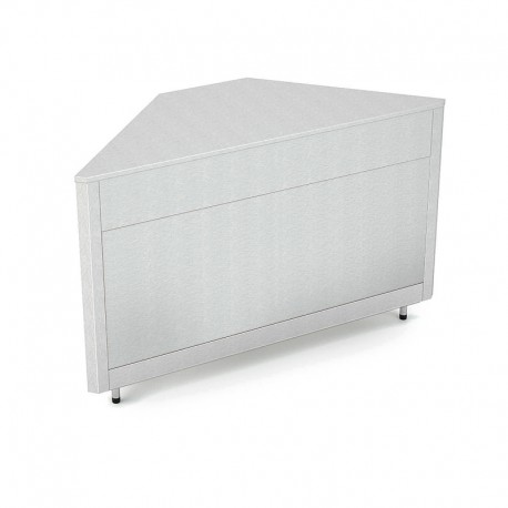 Meuble d'angle 90° - Acier inoxydable - ROCAM - OMNIAA90SST